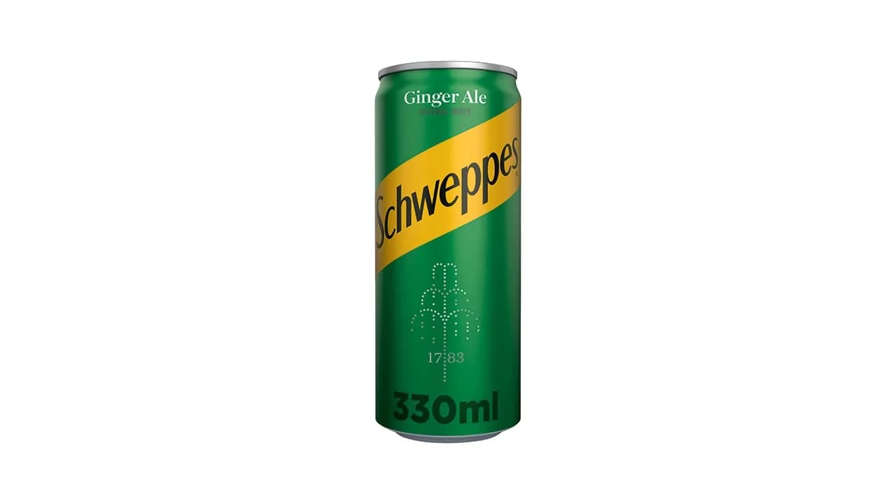 Schweppes ginger ale 330ml