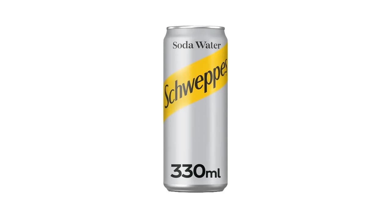 Schweppes soda water 330ml