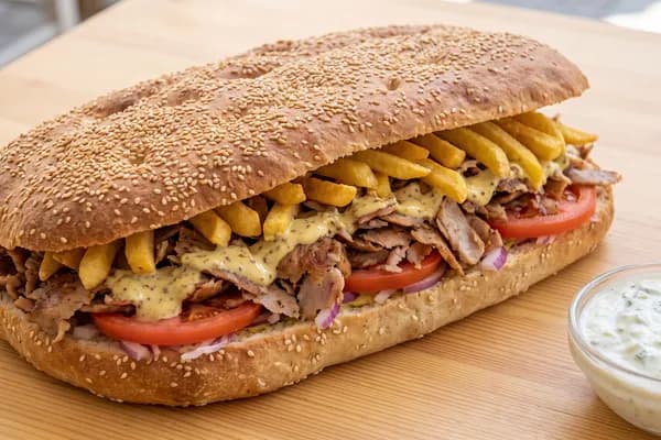Λαγάνα Extra Large γύρο