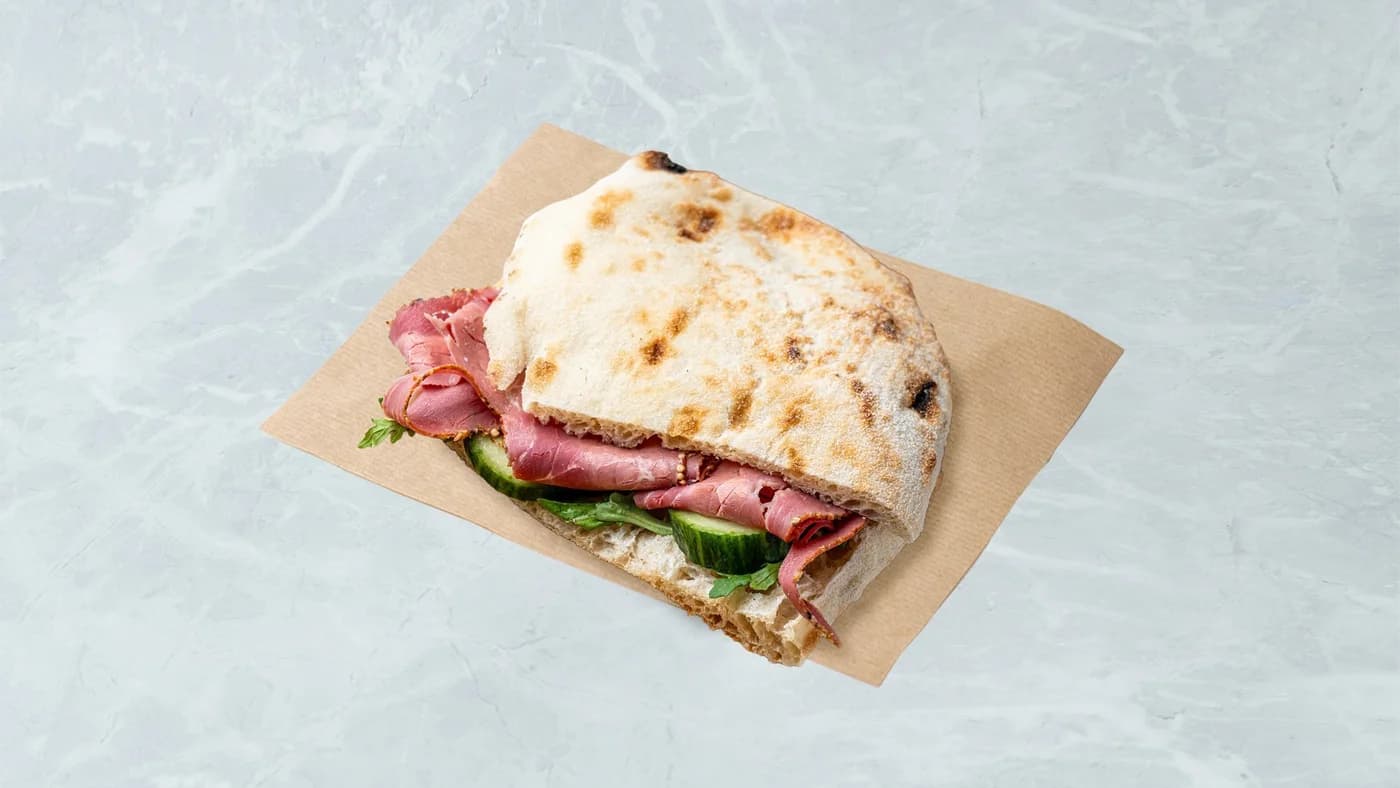 Focaccia καλαμάρι